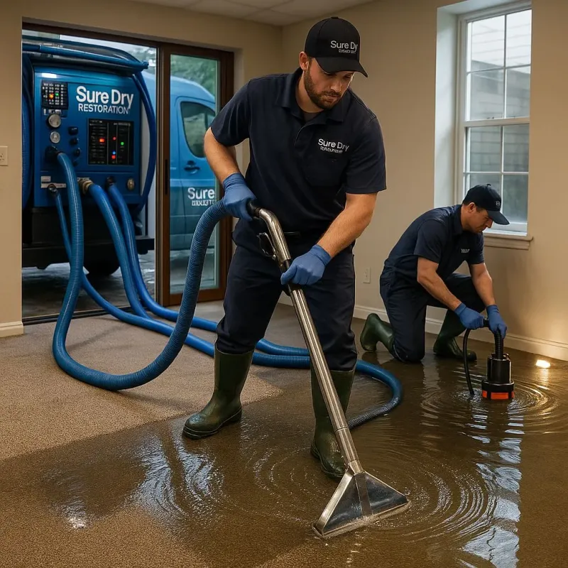 Water Extraction and Removal process in Cumberland, RI